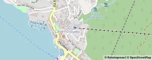 Mappa Laveno-Mombello