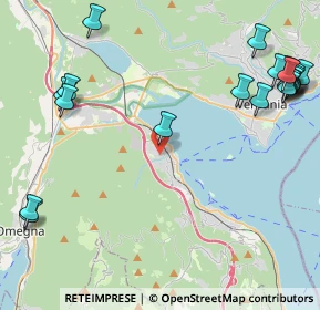 Mappa Via Donne della Resistenza, 28831 Baveno VB, Italia (5.933)