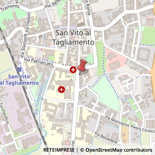 Mappa Via Savorgnano, 3, 33078 San Vito al Tagliamento, Pordenone (Friuli-Venezia Giulia)