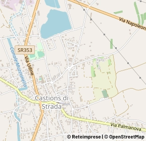 Mappa Via Giuseppe Ellero, 33050 Castions di Strada UD, Italia (0.38462)
