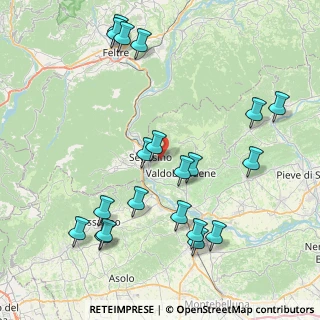Mappa Via Francia, 31040 Segusino TV, Italia (9.239)