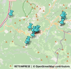 Mappa Via Galileo Galilei, 38064 Folgaria TN, Italia (3.18692)