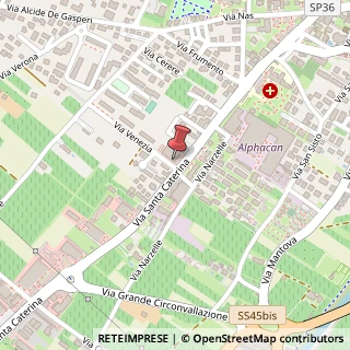 Mappa Via S. Caterina, 40, 38062 Arco, Trento (Trentino-Alto Adige)