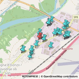 Mappa Via Andrey, 34170 Gorizia GO, Italia (0.46429)