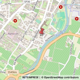 Mappa Via Mantova, 19, 38062 Arco, Trento (Trentino-Alto Adige)