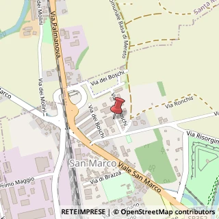 Mappa Via Dei Boschi, nr 77, 33057 Palmanova, Udine (Friuli-Venezia Giulia)