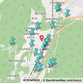 Mappa Via Gabbio, 28881 Casale Corte Cerro VB, Italia (1.0055)
