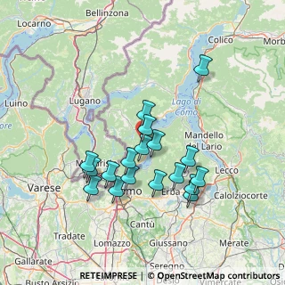 Mappa 22010 Brienno CO, Italia (12.84778)