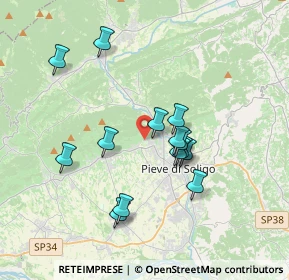 Mappa Via dei Bert, 31010 Farra di Soligo TV, Italia (3.17929)