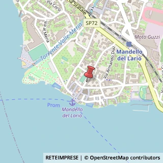 Mappa Via XXIV Maggio, 35, 23826 Mandello del Lario, Lecco (Lombardia)
