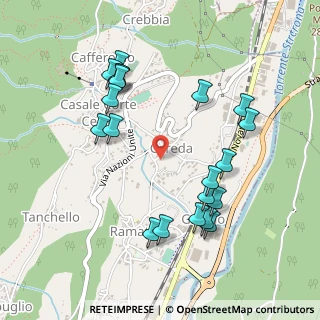 Mappa Via Capitano F. Beltrami, 28881 Casale Corte Cerro VB, Italia (0.5125)