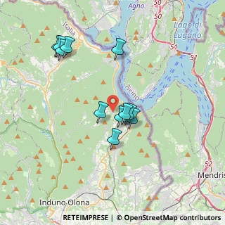 Mappa Via al Mulino, 21050 Cuasso al Monte VA, Italia (3.34727)