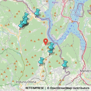 Mappa Via al Mulino, 21050 Cuasso al Monte VA, Italia (4.71545)