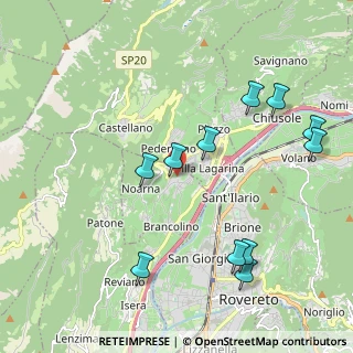 Mappa Via Conti Lodron, 38060 Nogaredo TN, Italia (2.24455)