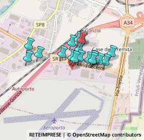 Mappa Via dell'Industria, 34170 Gorizia GO, Italia (0.3)