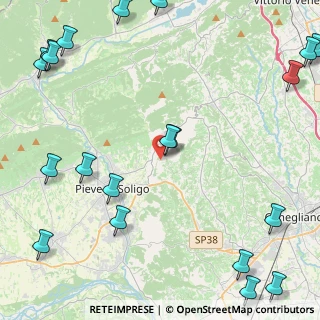 Mappa Via Federa, 31020 Refrontolo TV, Italia (6.672)