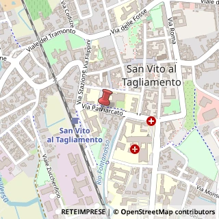Mappa Via Patriarcato, 23, 33078 San Vito al Tagliamento, Pordenone (Friuli-Venezia Giulia)