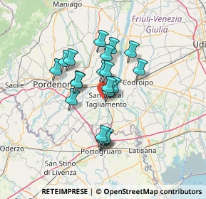 Mappa Via Solitaria, 33078 San Vito al Tagliamento PN, Italia (10.3715)