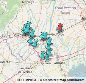 Mappa Via Solitaria, 33078 San Vito al Tagliamento PN, Italia (10.8235)