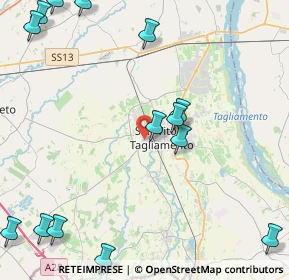 Mappa Via Solitaria, 33078 San Vito al Tagliamento PN, Italia (5.93714)