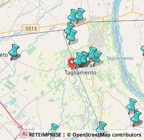 Mappa Via Solitaria, 33078 San Vito al Tagliamento PN, Italia (5.497)