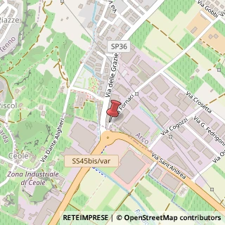 Mappa Via Fornaci, 54, 38062 Arco, Trento (Trentino-Alto Adige)
