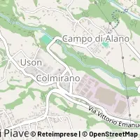 Map Alano di Piave