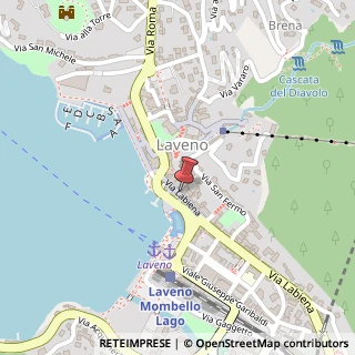 Mappa Via Labiena, 35, 21014 Laveno-Mombello, Varese (Lombardia)
