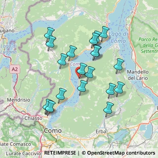 Mappa 22020 Nesso CO, Italia (7.07)