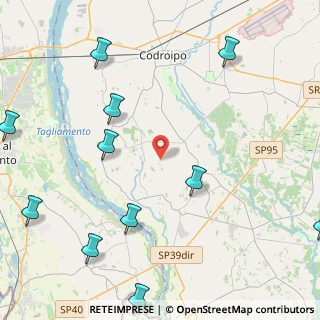 Mappa 33030 Codroipo UD, Italia (6.01)
