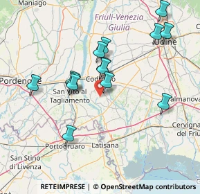 Mappa 33030 Codroipo UD, Italia (14.22286)