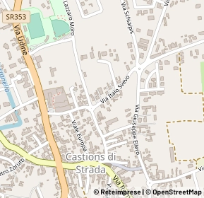 Mappa Via Italo Svevo, 33050 Castions di Strada UD, Italia (0.21923)