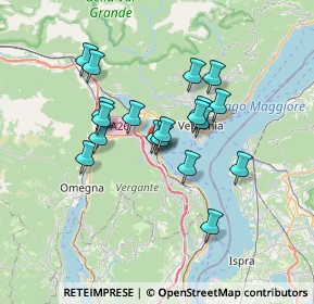 Mappa Via N. della Casa, 28831 Baveno VB, Italia (5.56316)