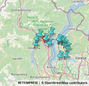 Mappa Via N. della Casa, 28831 Baveno VB, Italia (9.54231)