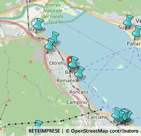 Mappa Via N. della Casa, 28831 Baveno VB, Italia (3.281)