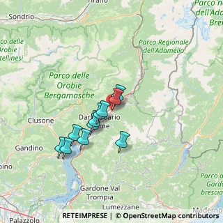 Mappa Via San Martino, 25040 Esine BS, Italia (10.84364)