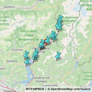 Mappa Via San Martino, 25040 Esine BS, Italia (11.55688)