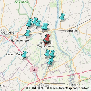 Mappa Via Tina Modotti, 33078 San Vito al Tagliamento PN, Italia (5.60667)