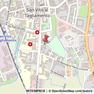 Mappa Via Tina Modotti, 2, 33078 San Vito al Tagliamento, Pordenone (Friuli-Venezia Giulia)