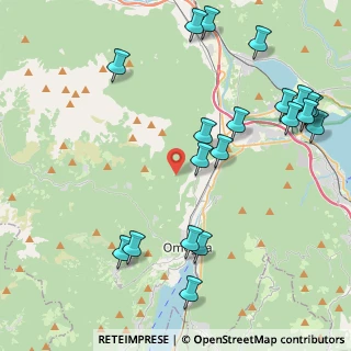 Mappa Via Alpe Quaggione KM 2.2, 28881 Casale Corte Cerro VB, Italia (5.1265)