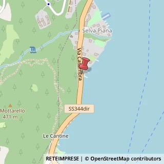 Mappa Via Casamora, 4/A, 21050 Porto Ceresio, Varese (Lombardia)