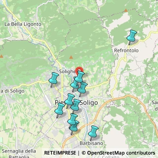 Mappa Via Rivette, 31053 Pieve di Soligo TV, Italia (2.04)