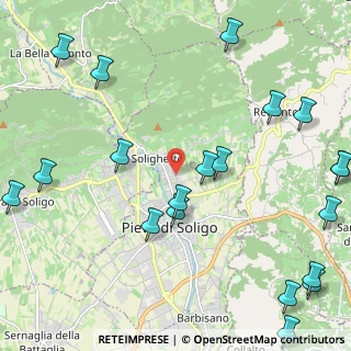 Mappa Via Rivette, 31053 Pieve di Soligo TV, Italia (3.0015)