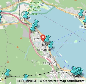 Mappa Via Carlo Segù, 28831 Baveno VB, Italia (3.308)