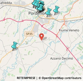 Mappa Strada Regionale, 33082 Azzano Decimo PN, Italia (5.37857)
