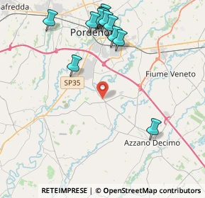 Mappa Via Tiezzo, 33082 Azzano Decimo PN, Italia (4.77667)