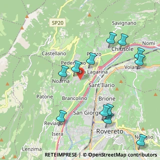 Mappa 38060 Nogaredo TN, Italia (2.39667)