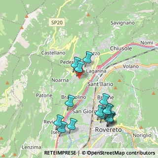 Mappa 38060 Nogaredo TN, Italia (2.25067)