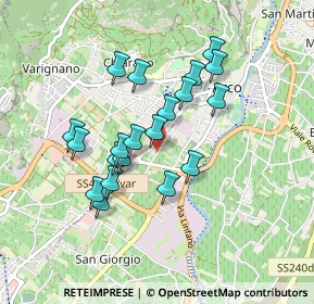 Mappa Via Narzelle, 38062 Arco TN, Italia (0.7485)