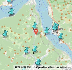 Mappa Via delle Rimembranze, 22030 Barni CO, Italia (6.2)